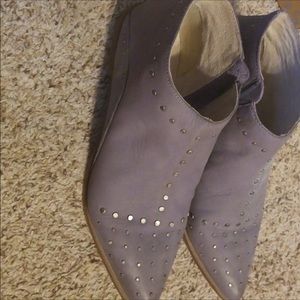 Free People Aquarius booties (blue)